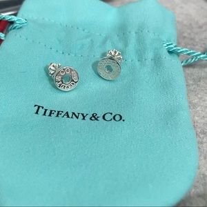 Tiffany & Co authentic 1837 circle earrings